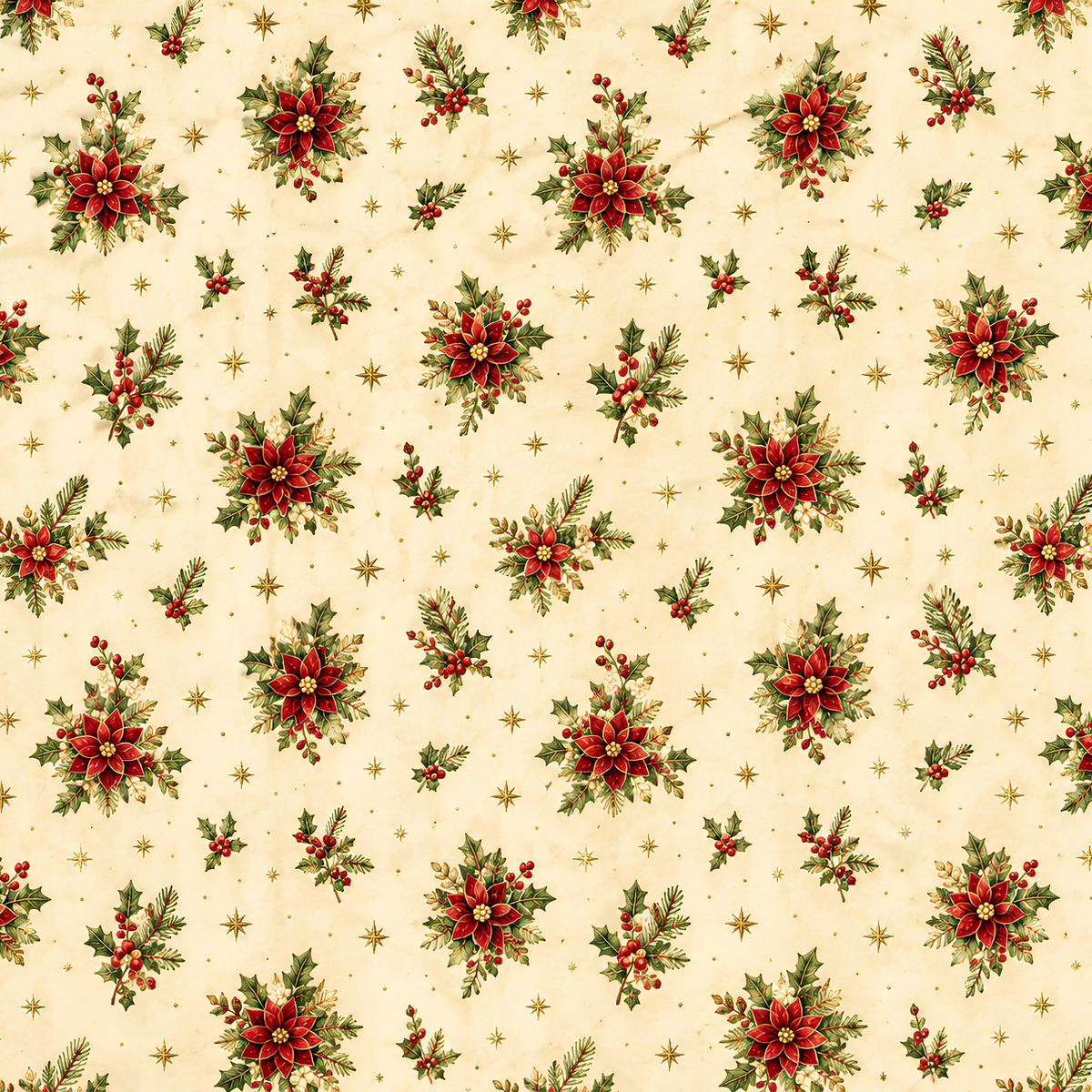 Home for Christmas Printable Paper Collection | 20 Digital Papers