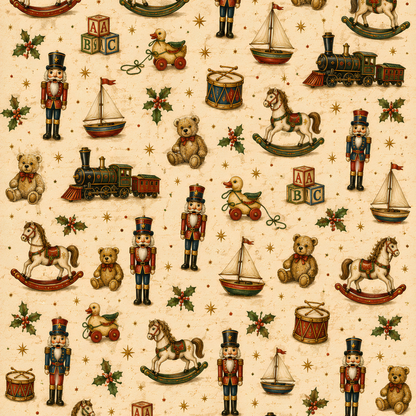Home for Christmas Printable Paper Collection | 20 Digital Papers
