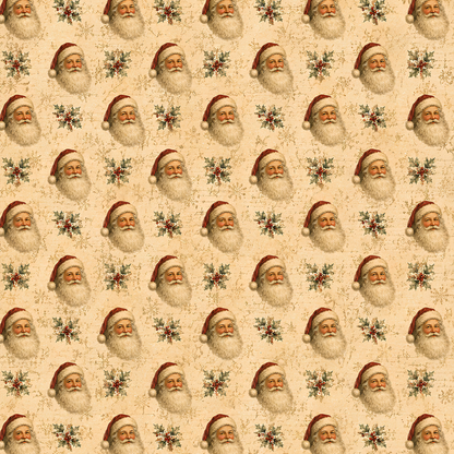 Home for Christmas Printable Paper Collection | 20 Digital Papers