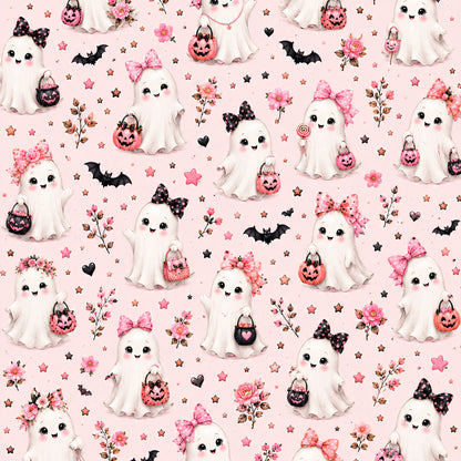Ghostly Halloween Digital Paper Pack | 15 Cute Halloween Printable Backgrounds