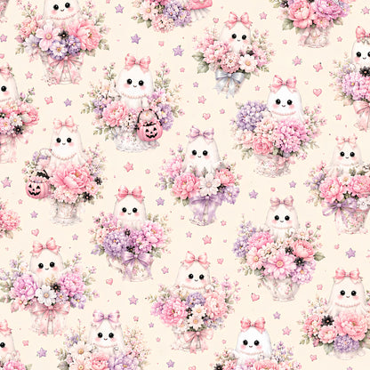 Ghostly Halloween Digital Paper Pack | 15 Cute Halloween Printable Backgrounds