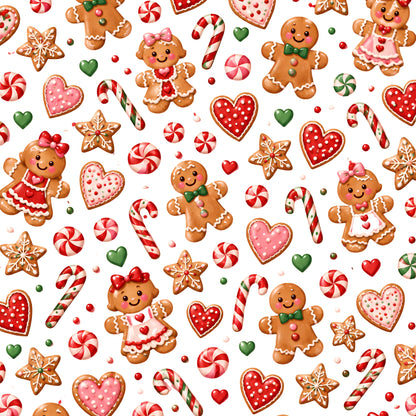 Gingie’s Christmas Bakery 3D Card Folio Kit | Printable Christmas Paper Craft