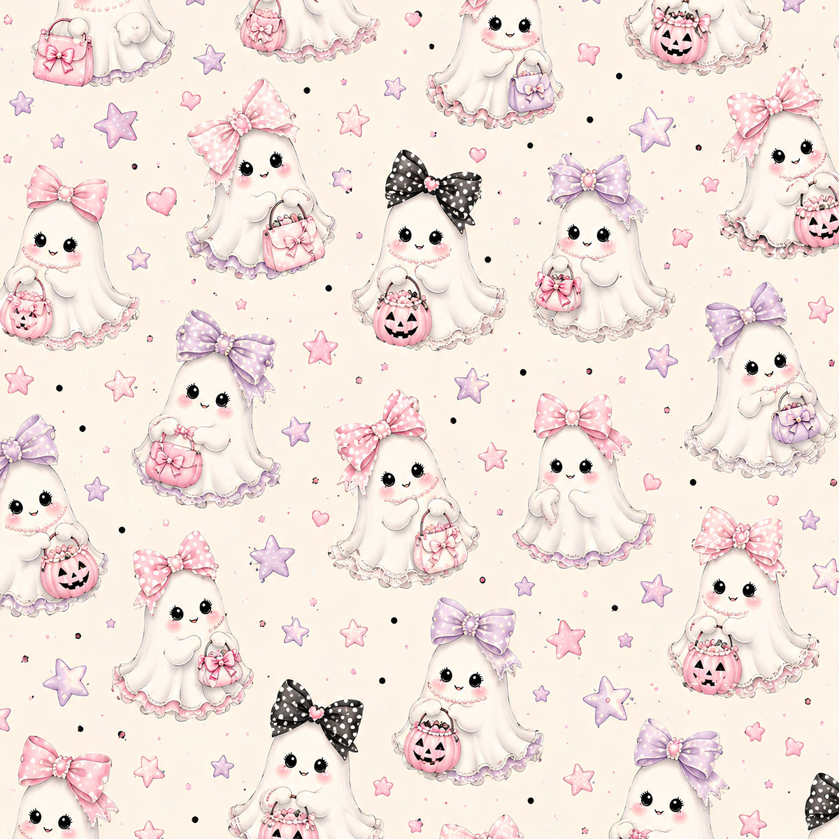 Ghostly Halloween Digital Paper Pack | 15 Cute Halloween Printable Backgrounds