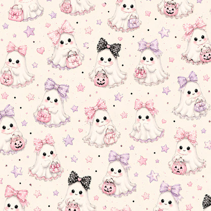 Ghostly Halloween Digital Paper Pack | 15 Cute Halloween Printable Backgrounds
