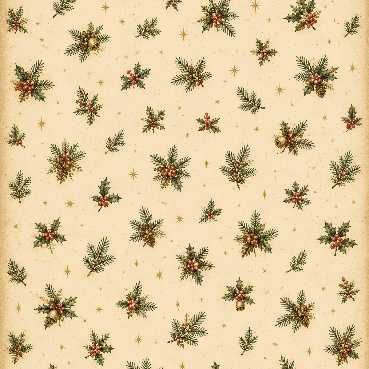 Home for Christmas Printable Paper Collection | 20 Digital Papers
