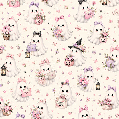 Ghostly Halloween Digital Paper Pack | 15 Cute Halloween Printable Backgrounds